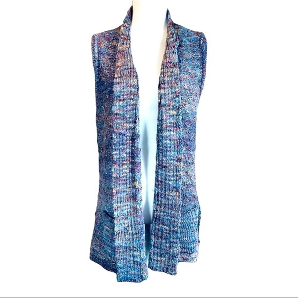 Habitat Wear Your Art Wool‎ Blend Cardigan, Size Small